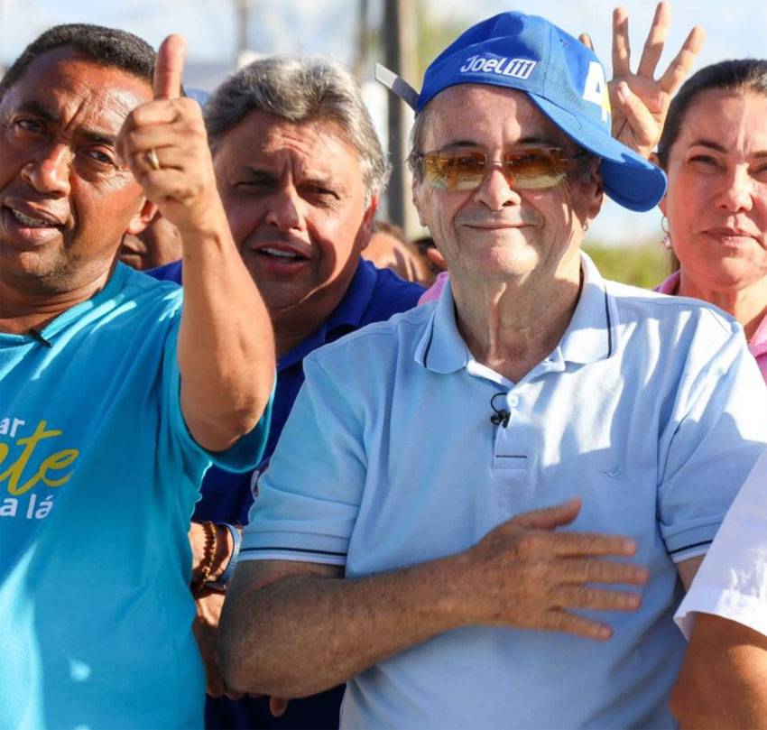 Sílvio ganha no 1º turno com 57% dos votos e Joel tem novo empate técnico